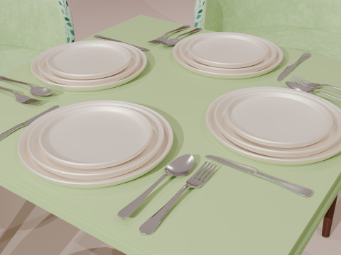 Dining Table Set Modèle 3D