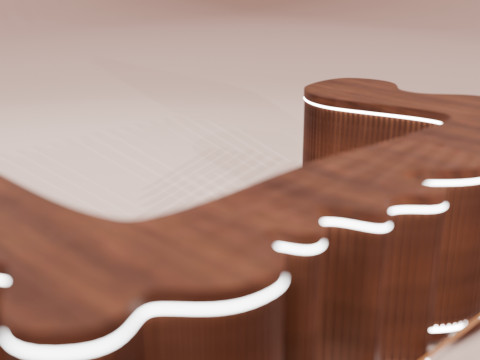 Bar Counter Model 3D