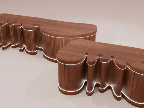 Resepsiyon Masası 3D Model