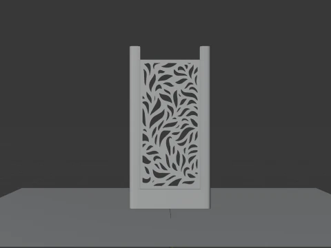 Декоративная стена 3D Модель