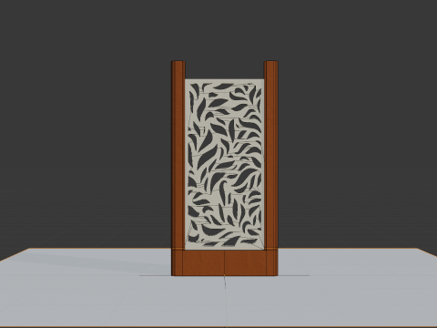 Decorative wall Model 3D