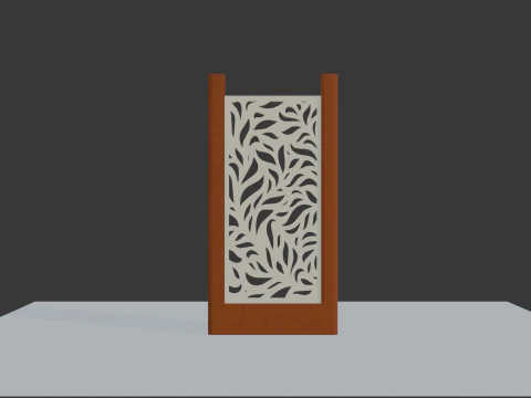 Декоративная стена 3D Модель