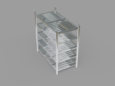 Kitchen Rack Modelo 3D