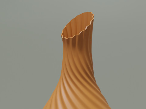 Elegant Vase 3D Model