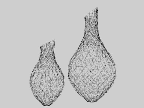 Elegant Vase 3D Model