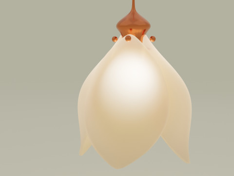 Hanging light Model 3D