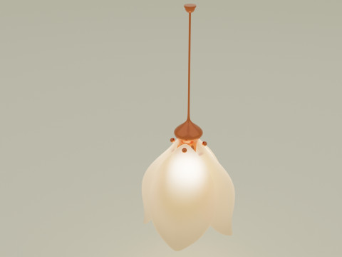 Hanging light Model 3D