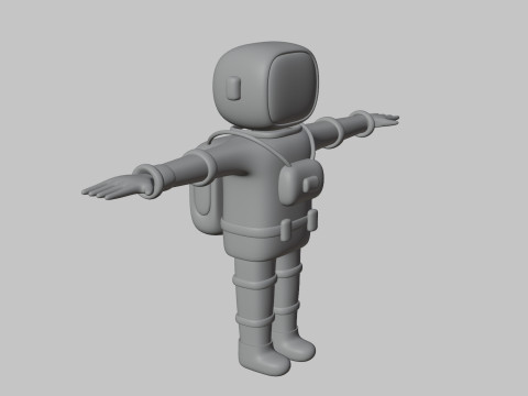 Astronaut 3D Модель