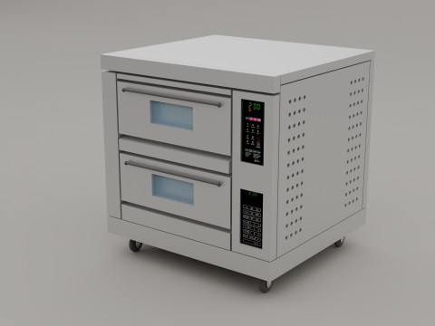Restaurant Oven 3D Model