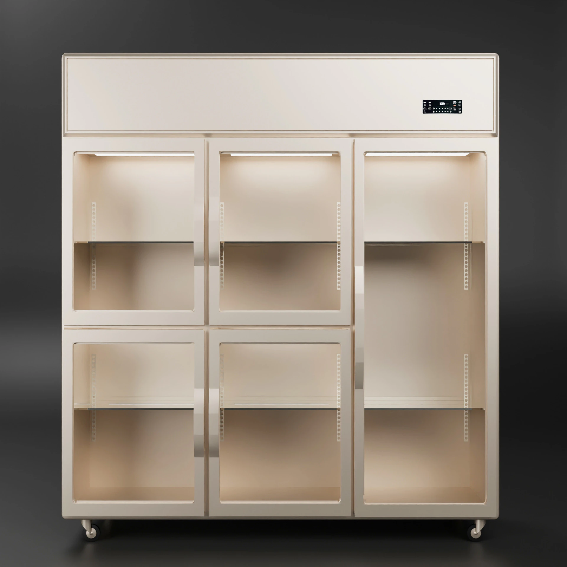 Commercial Restaurant Refrigeration 3D Model .c4d .max .obj .3ds .fbx .stl .blend 
