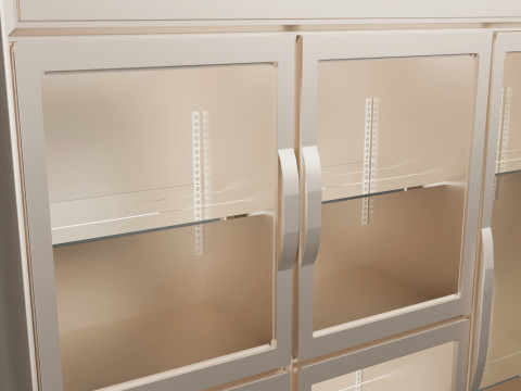 Commercial Restaurant Refrigeration 3D 모델