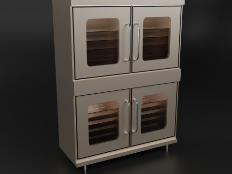 Stack convection ovens 3D 模型