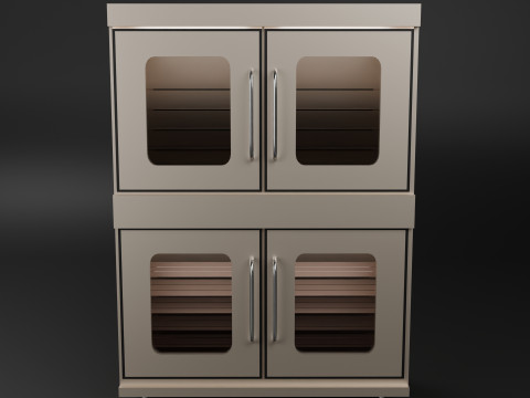 Stack convection ovens 3D 模型