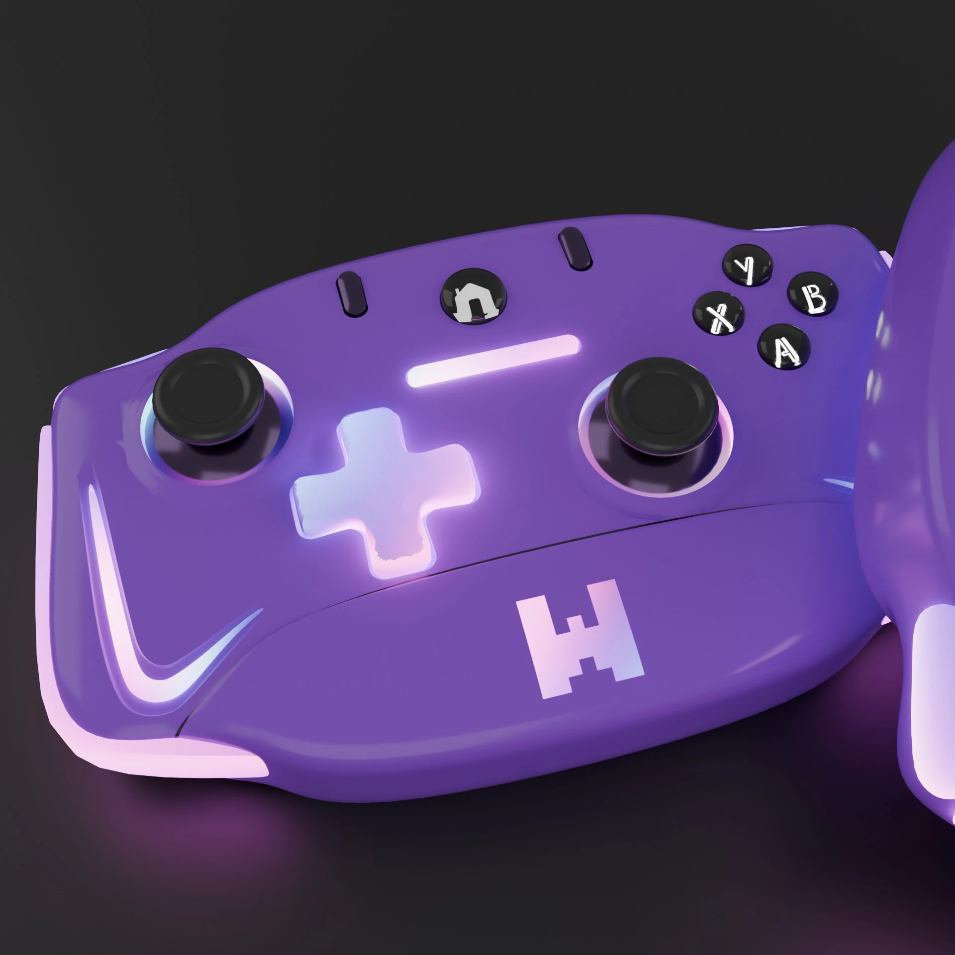 Game Console 3D Model .c4d .max .obj .3ds .fbx .stl .blend
