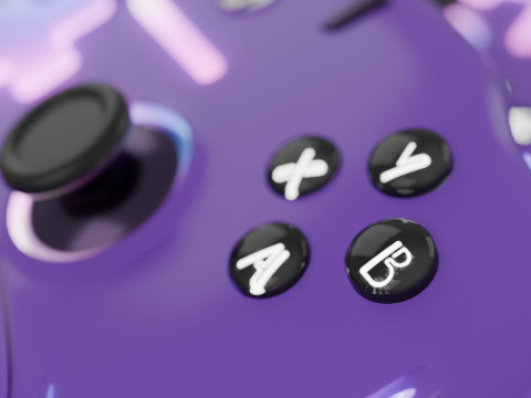 Game Console 3D Model