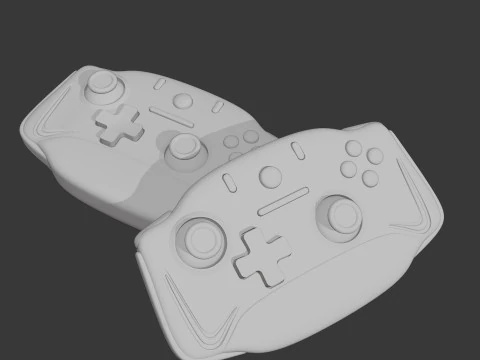 Game Console 3D Model