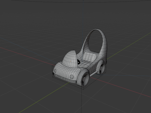 Kids Toy Car 3D Модель