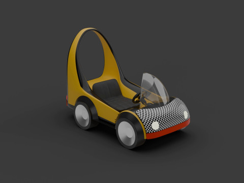 Kids Toy Car 3D Модель