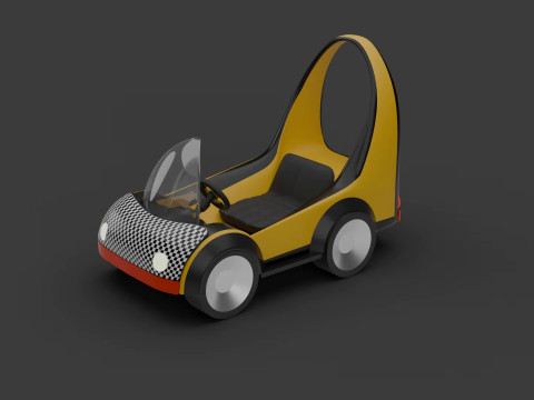 Kids Toy Car 3D Модель