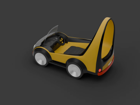Kids Toy Car 3D Модель