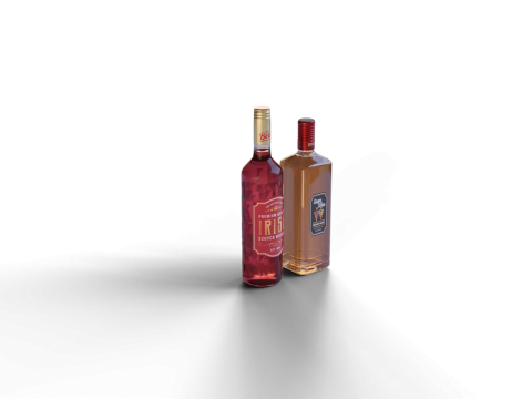 Beer Bottels Modèle 3D