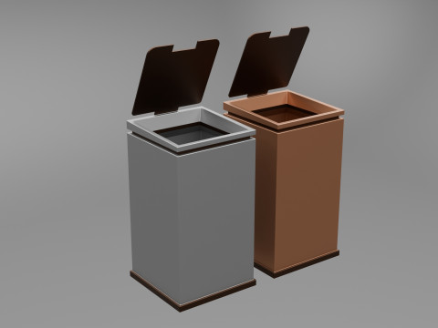 Dustbin Model 3D
