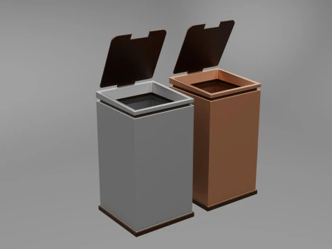 Dustbin 3D Model