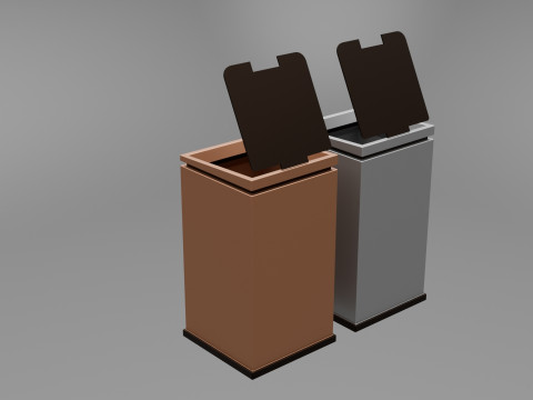 Dustbin Model 3D