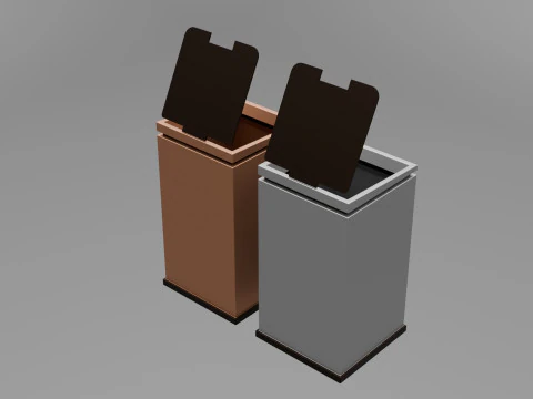 Dustbin 3D Model