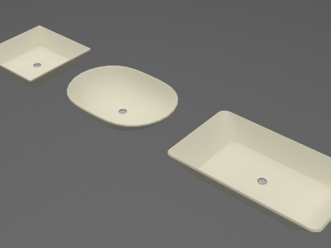 Washbasin Model 3D