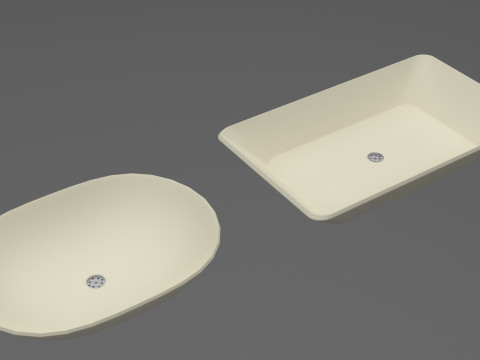Washbasin Model 3D