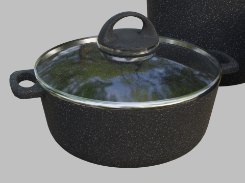 Coocking Pots Model 3D