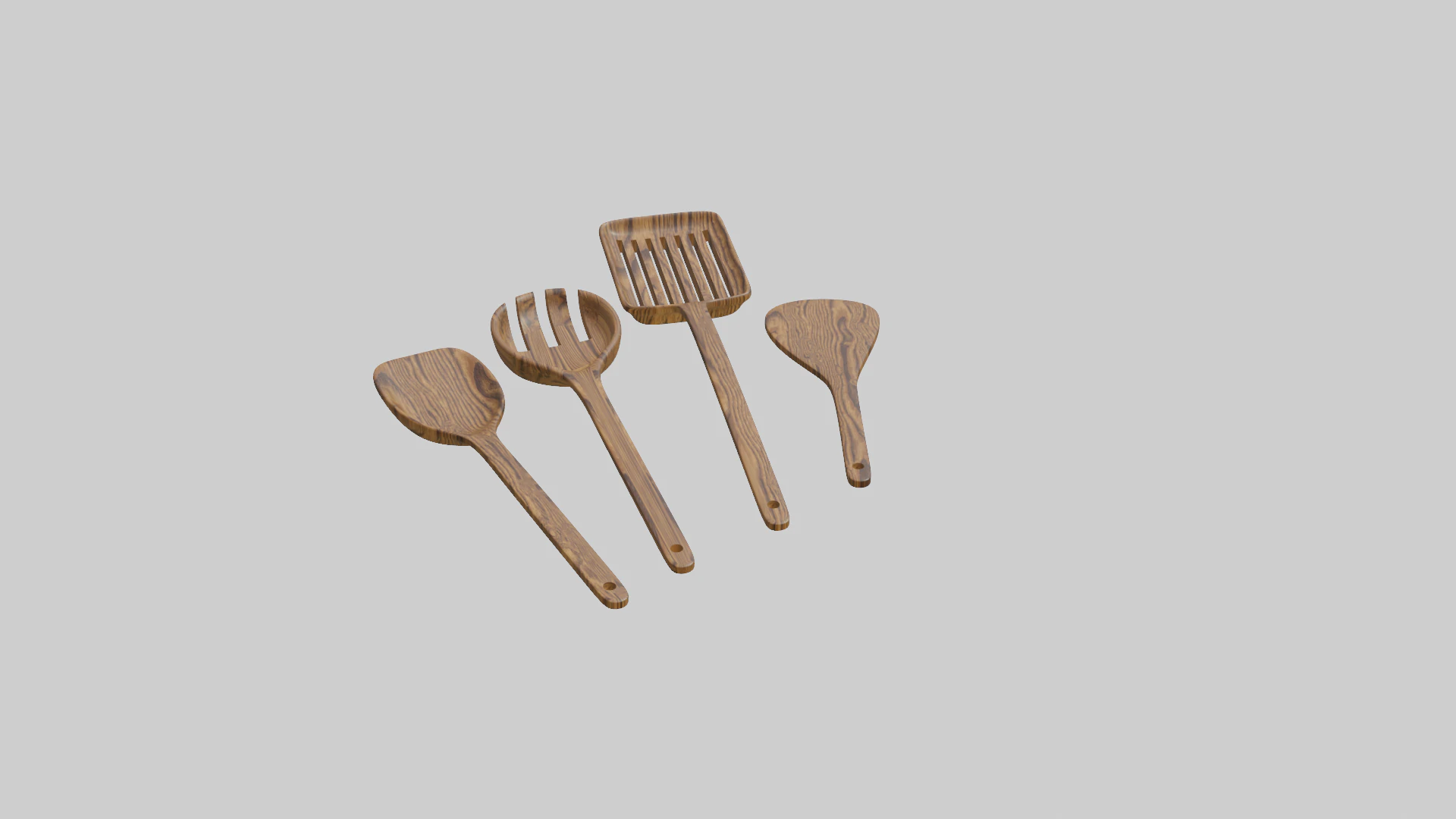 Wooden spetual set 2 3D Model .c4d .max .obj .3ds .fbx .stl .blend