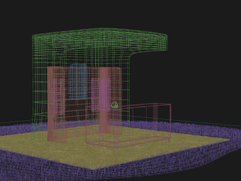 Sergi Standı 1 3D Model
