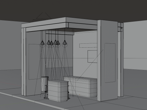 Exhibition Booth 2 3D 模型