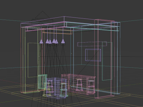 Exhibition Booth 2 3D Model