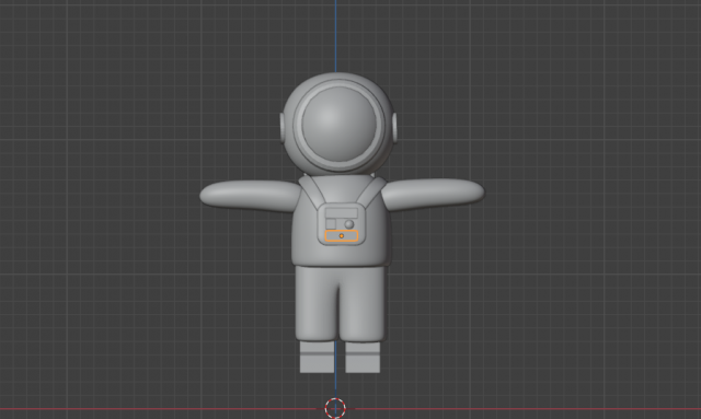 Astronaut 3D Модель .c4d .max .obj .3ds .fbx .stl .blend 