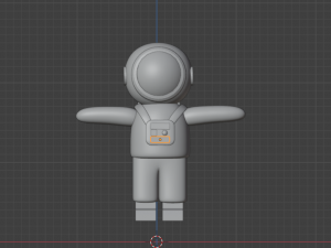 Astronaut Model 3D
