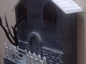 Hounted House Key holder 3D-Druckmodell