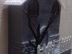 Hounted House Key holder 3D-Druckmodell