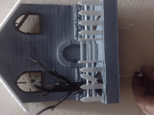 Hounted House Key holder 3D-Druckmodell