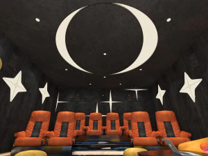 Movie Theater 3D Model