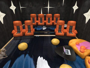 Movie Theater 3D Model