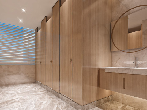 Restroom 3D Model
