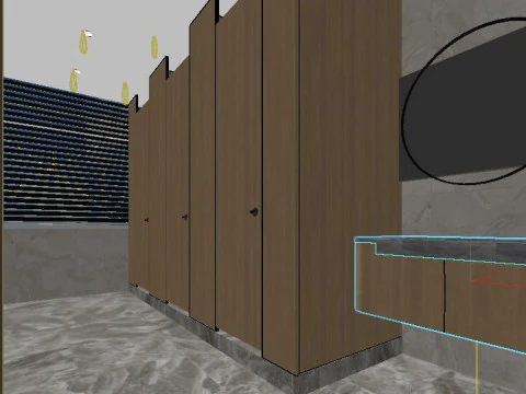 Restroom 3D Model