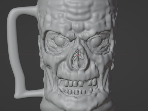 Zombie mug 3D Модель