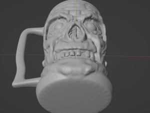 Zombie mug 3D Model