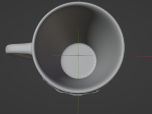Zombie mug Modèle 3D