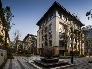 SU model of Art deco style for the office building of Chongqing Xiexin headquarters Model 3D