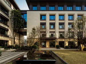 SU model of Art deco style for the office building of Chongqing Xiexin headquarters Model 3D